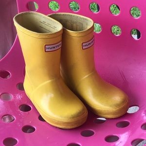 Toddler Hunter boots size 6